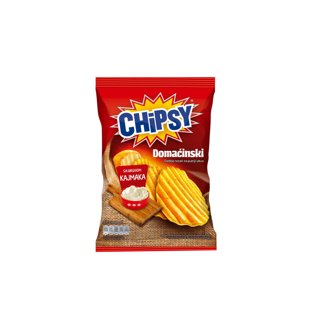 Chipsy домаќински кајмак