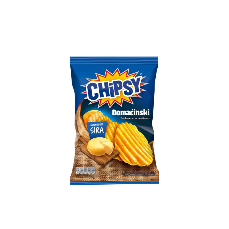 Chipsy домаќински со сирење