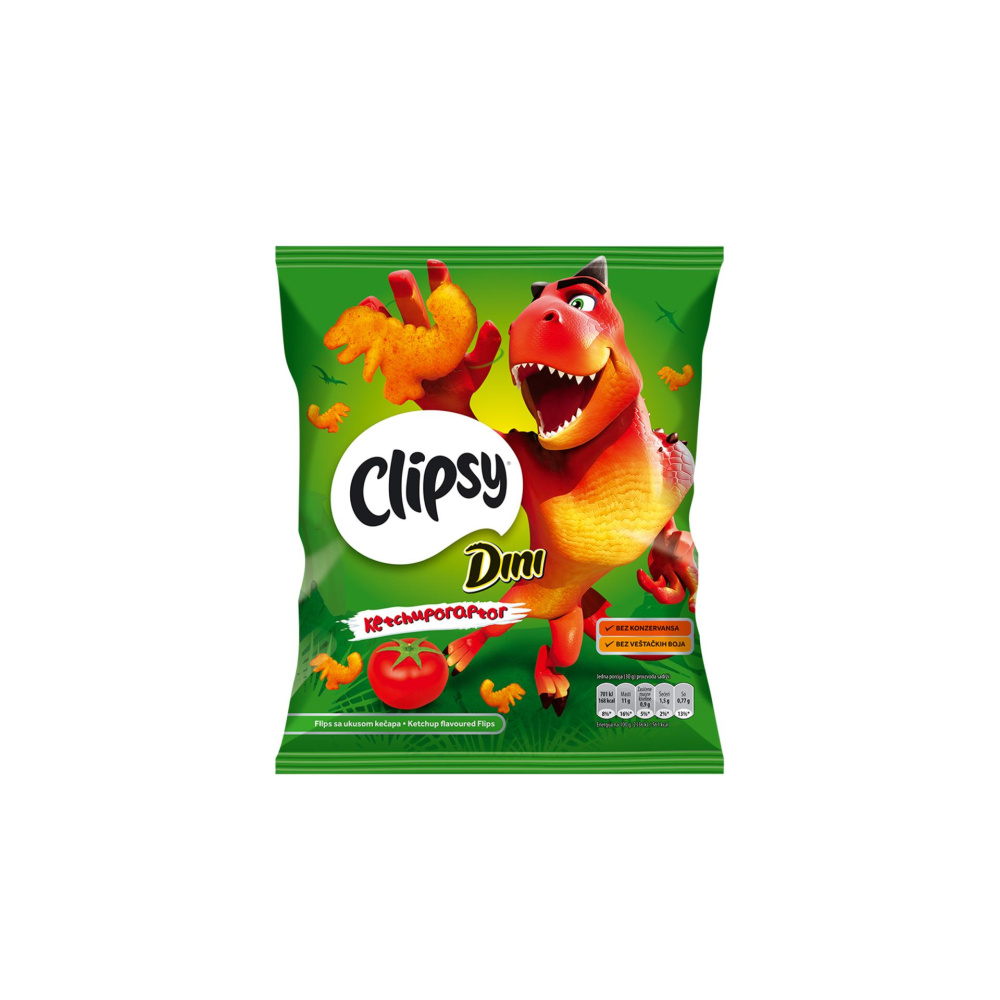 Clipsy дини со кечап
