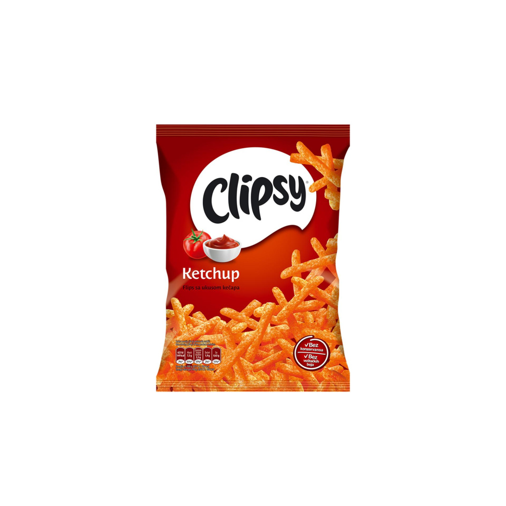 Clipsy флипс со кечап