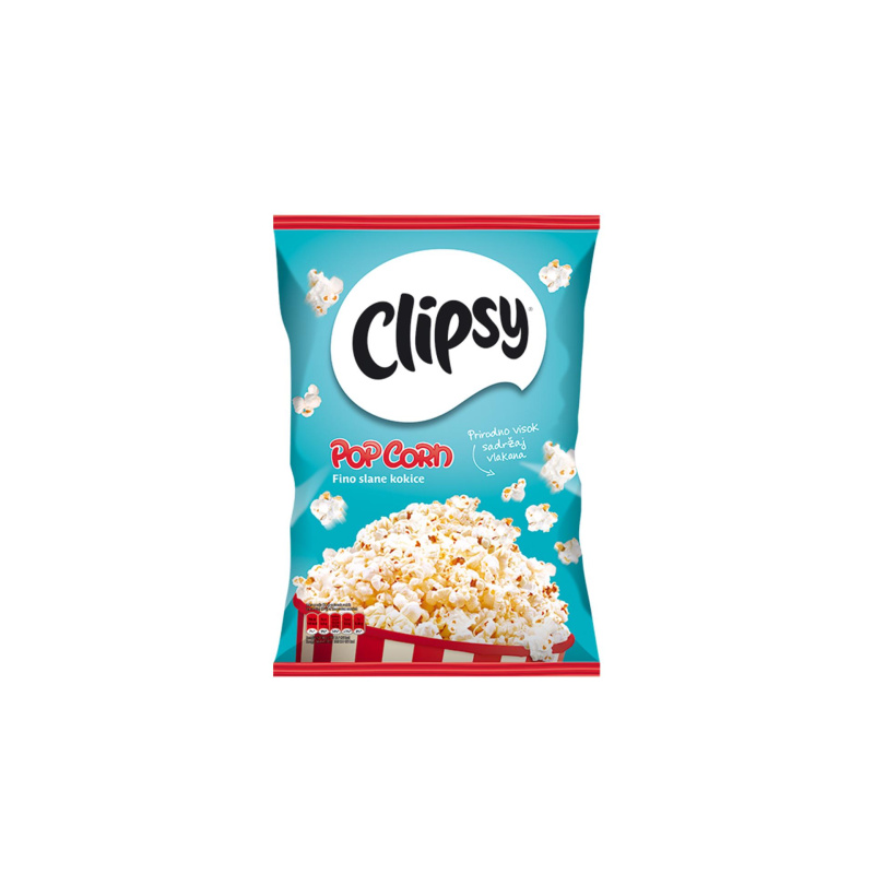 Clipsy пуканки солени